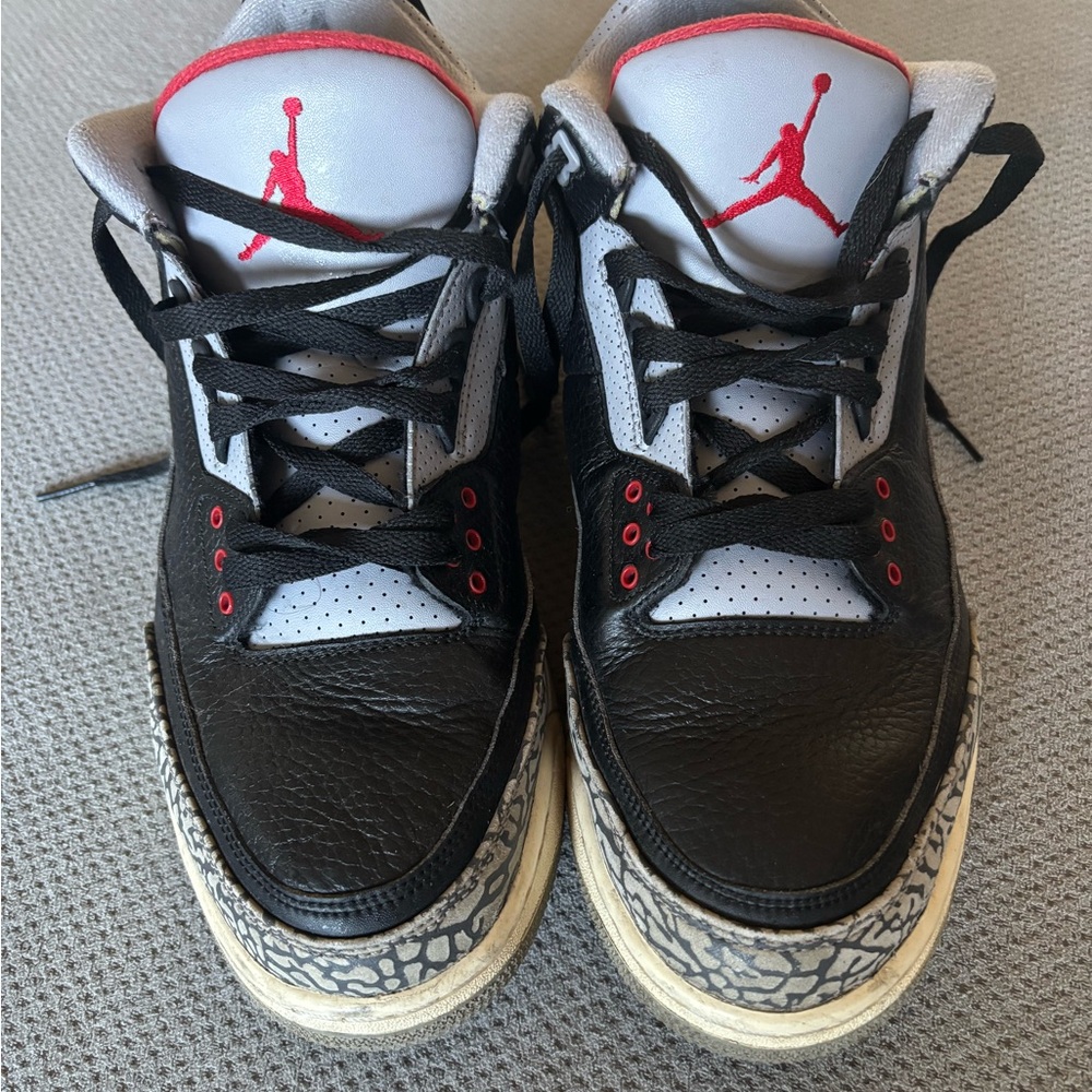 Nike Air Jordan 3 Retro Black Cement size 12